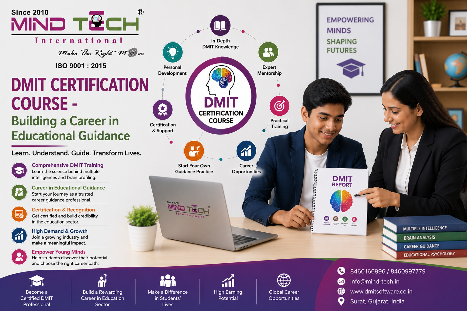 DMIT Certification Course - Building a Career in Educational Guidance