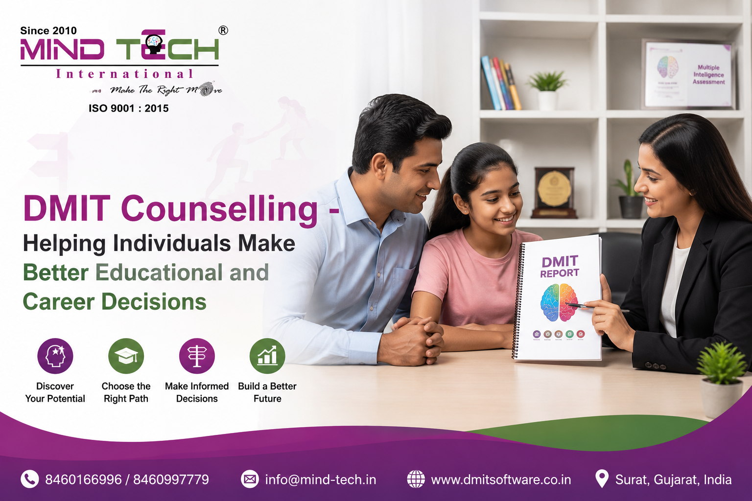 DMIT Counselling - Helping Individuals Make Better Educational and Career Decisions