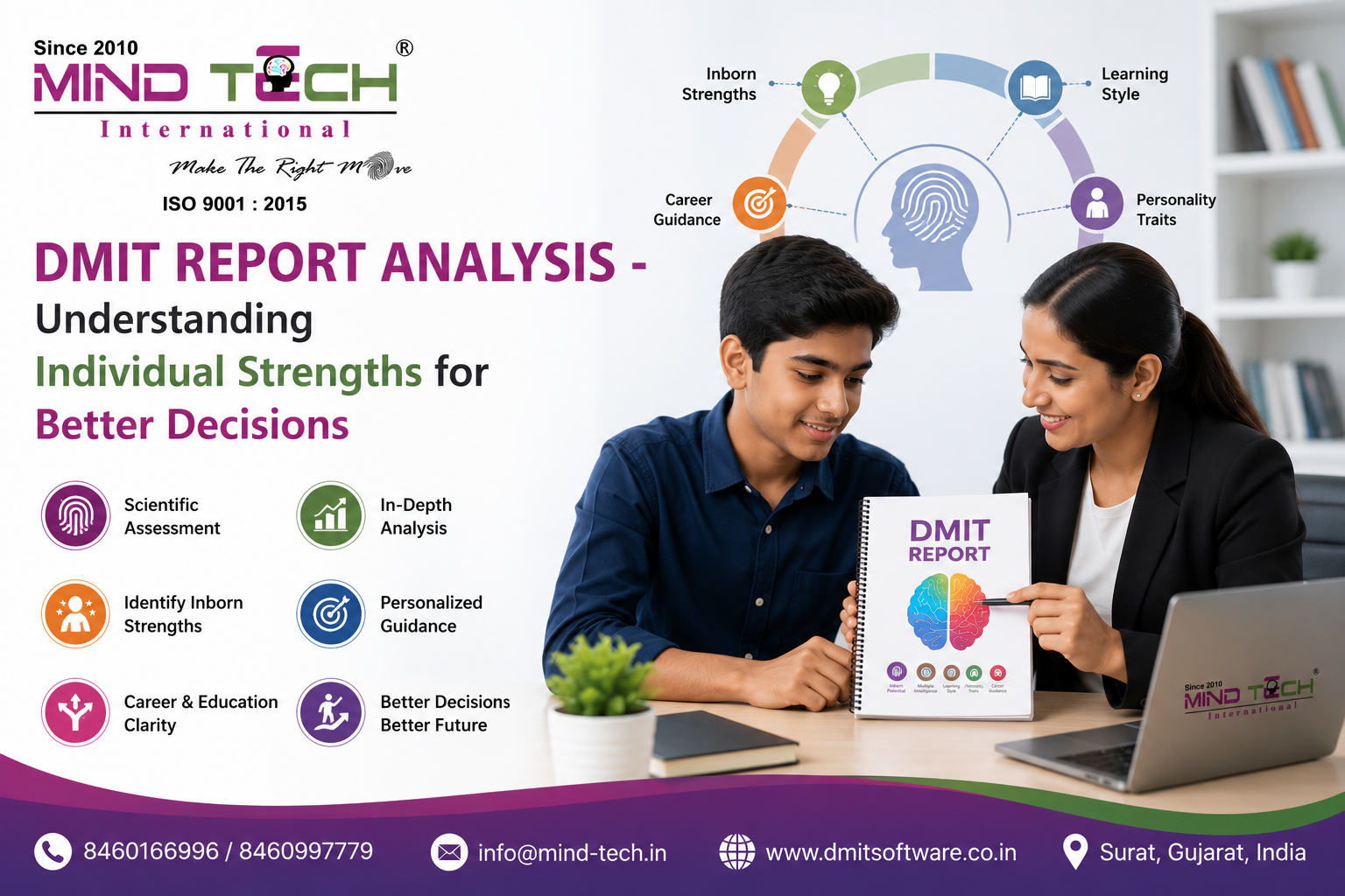 DMIT Report Analysis - Understanding Individual Strengths for Better Decisions