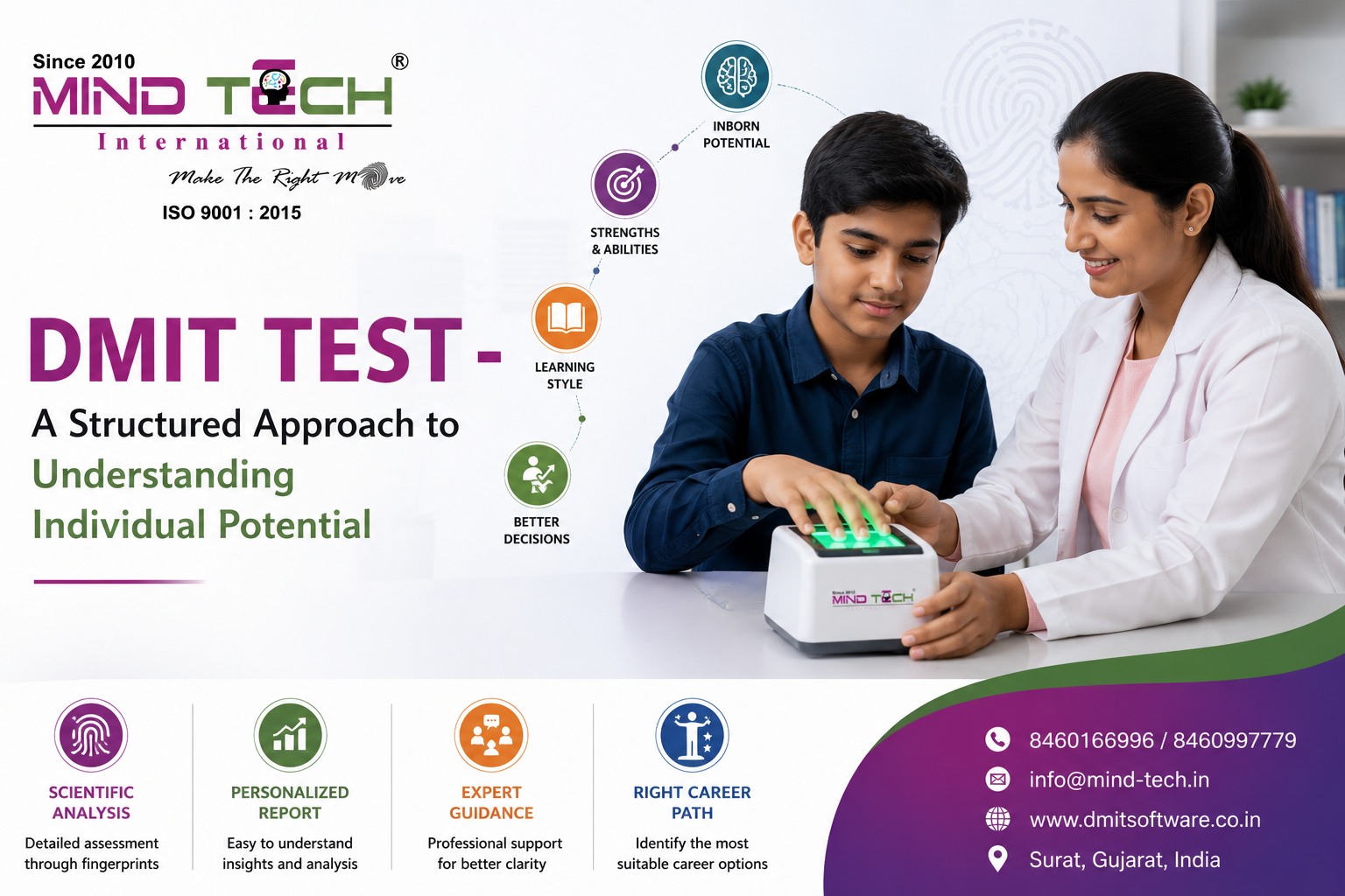 DMIT Test - A Structured Approach to Understanding Individual Potential